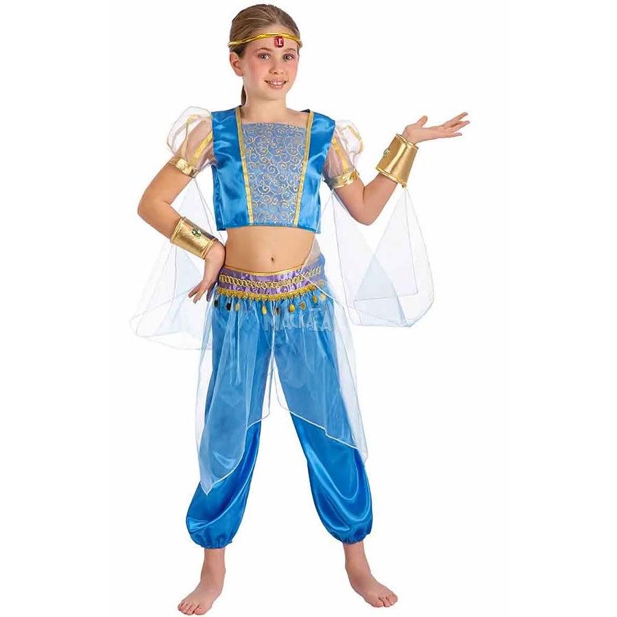 Карнавален детски костюм за приказен герой - Жасмин 68166