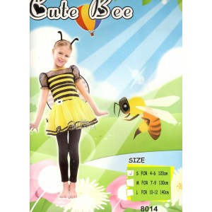 Детски костюм за пчеличка с цвете