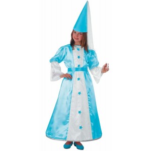 Детски карнавален костюм приказен герой - Синя фея 65655