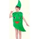 Карнавален детски костюм на зеленчук - Зелена чушка