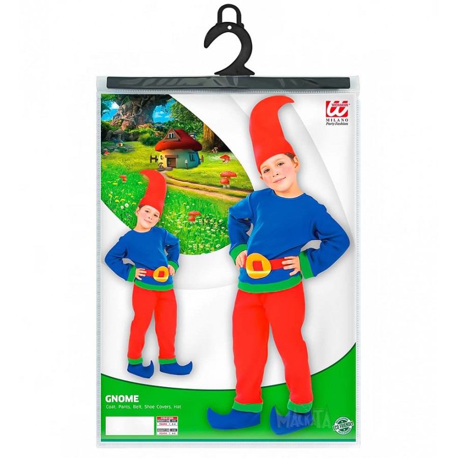 Карнавален детски костюм на приказен герой - Джудже 43741