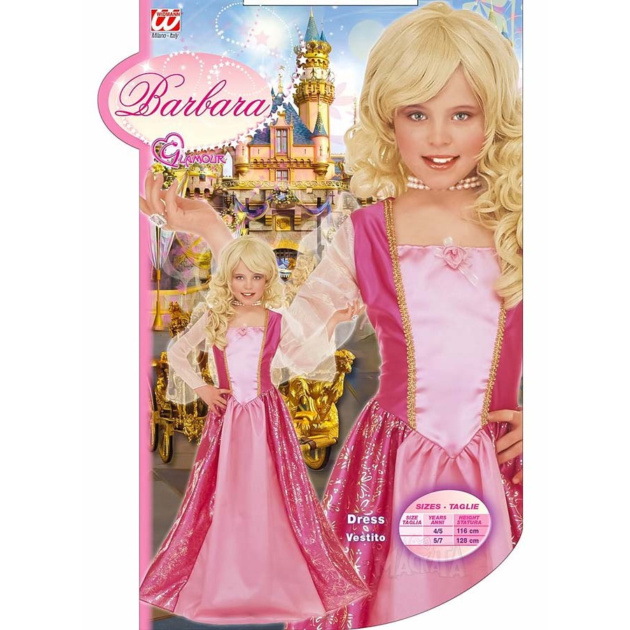 Карнавален детски костюм - Принцеса Barbara 37945