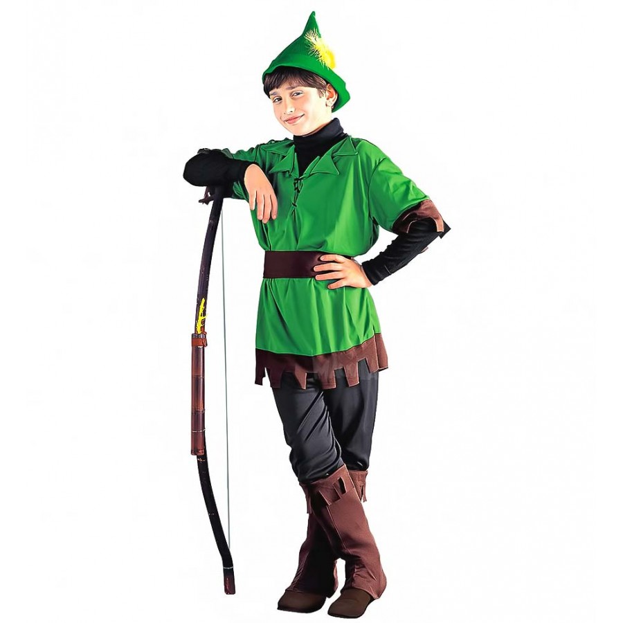 Карнавален детски костюм на приказен герой - Робин Худ 38367