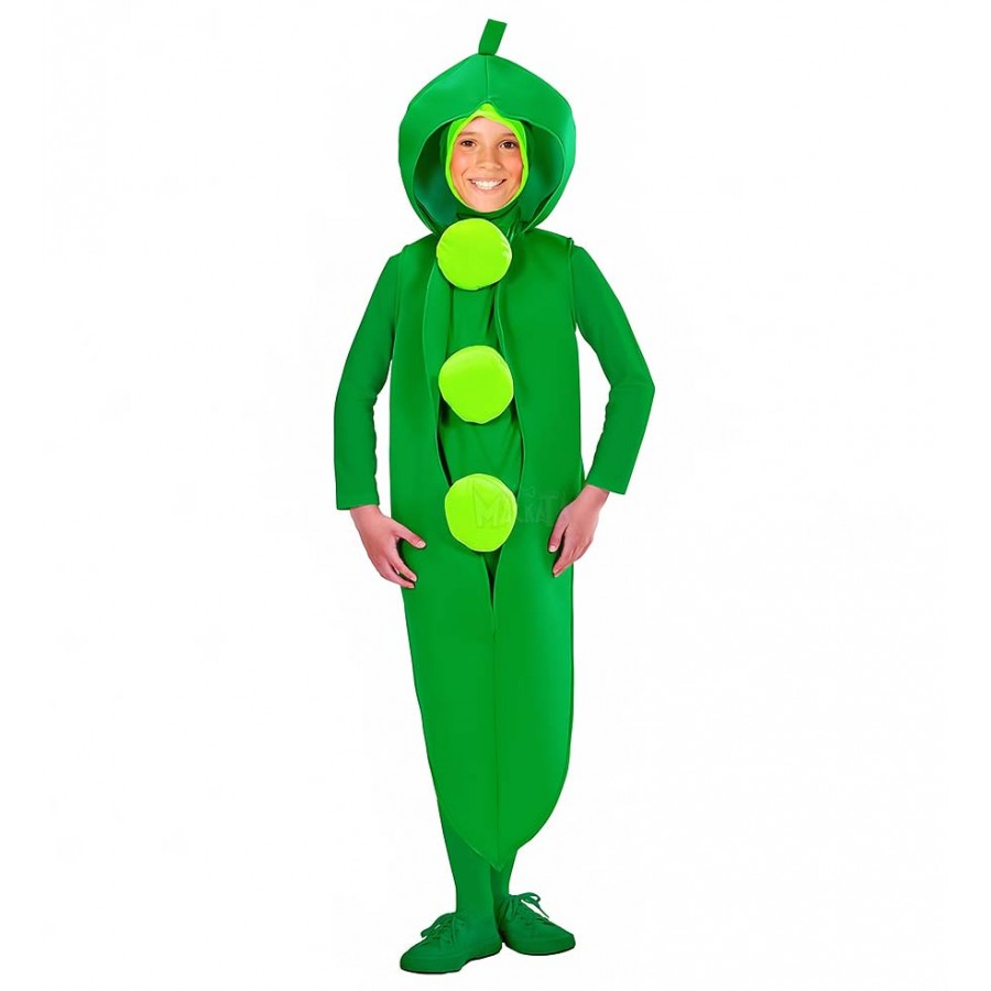 Карнавален детски костюм за зеленчук - Грах 02866