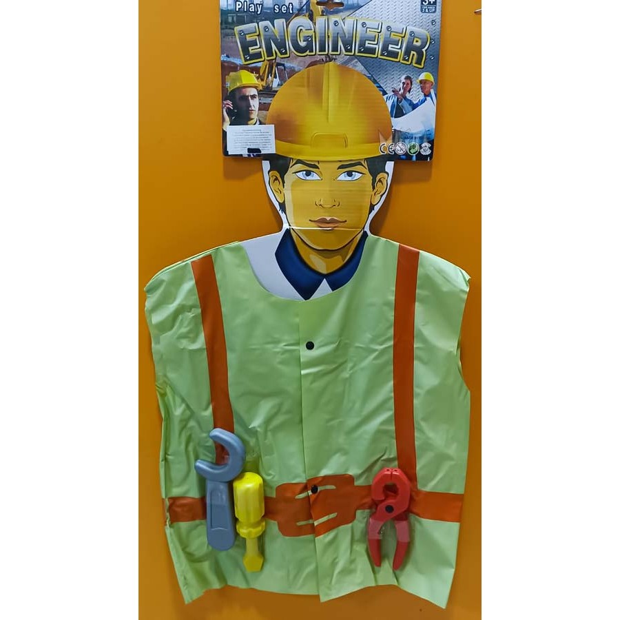 Карнавален детски костюм на строител