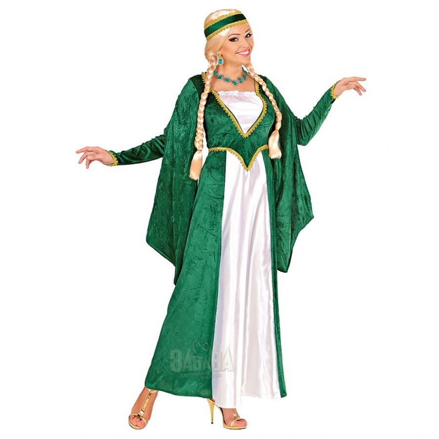 Карнавален дамски костюм на Ренесансова кралица 59662