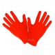 Карнавален аксесоар - червени къси ръкавици 1461R