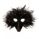 Карнавална маска с пера за гарга 00580