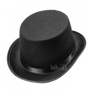 Карнавална детска шапка - черен цилиндър 1397