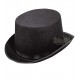 Карнавална шапка - Черен цилиндър 2482N