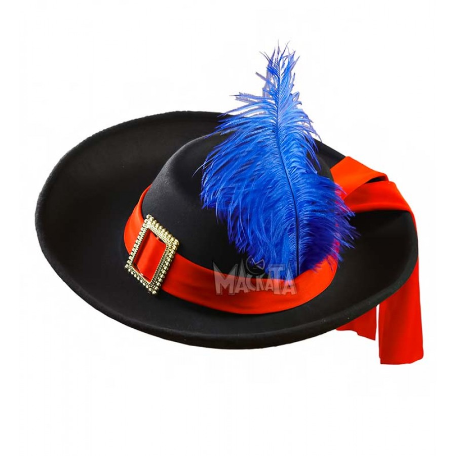 Карнавална детска шапка за мускетар 0490