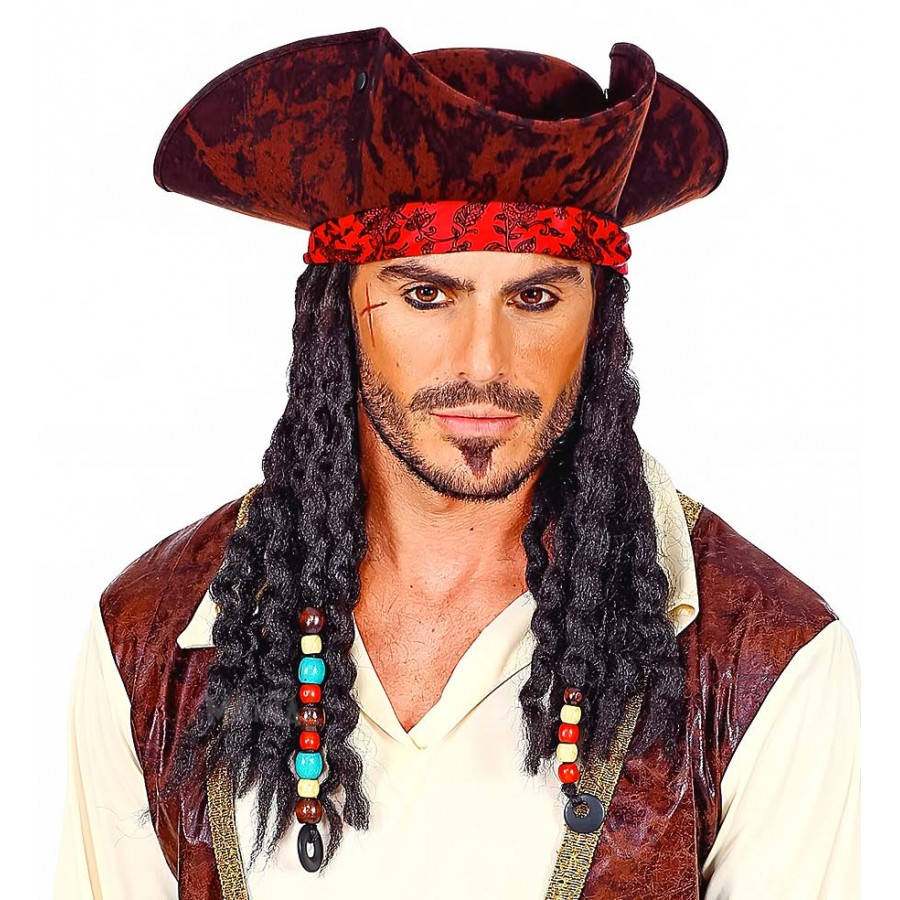 Карнавална пиратска шапка - Джак Спароу 01892