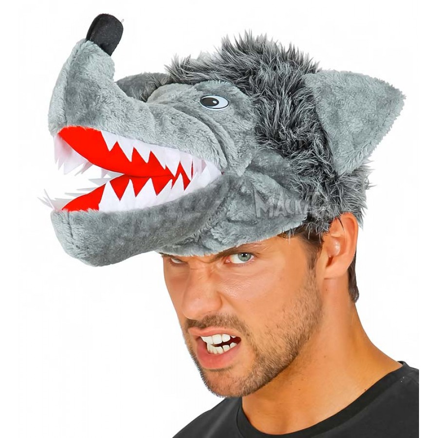 Карнавална шапка за вълк 10013