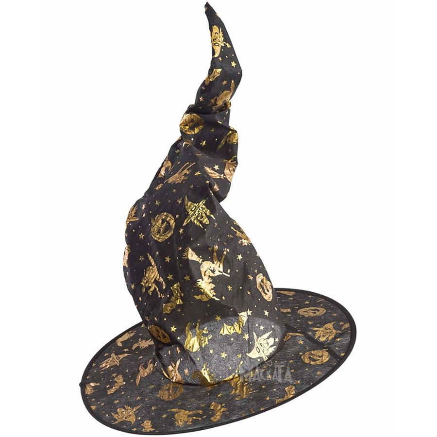 Карнавална шапка за вещица 06486