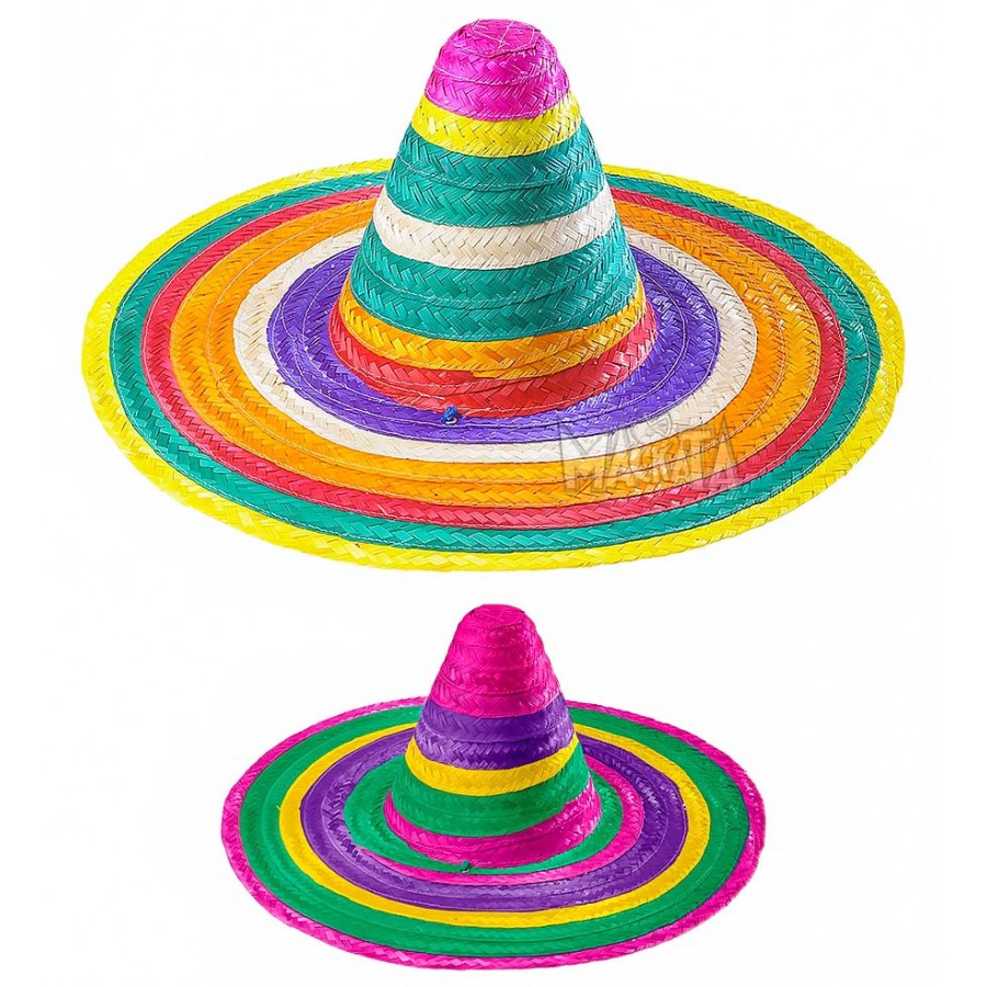 Карнавална шапка - мексиканско сомбреро 2818M