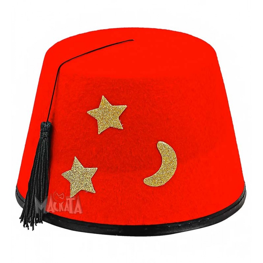 Карнавална шапка турски фес 25001