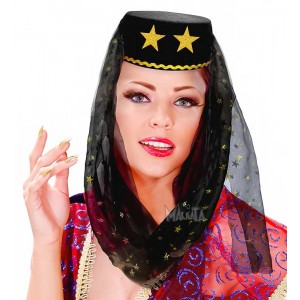 Карнавална шапка турско фередже 25011