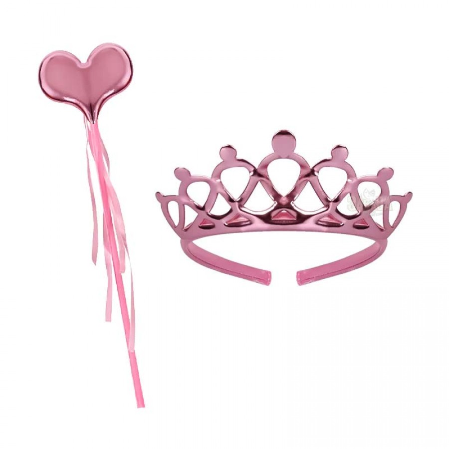 Комплект корона и жезъл за принцеса 55811