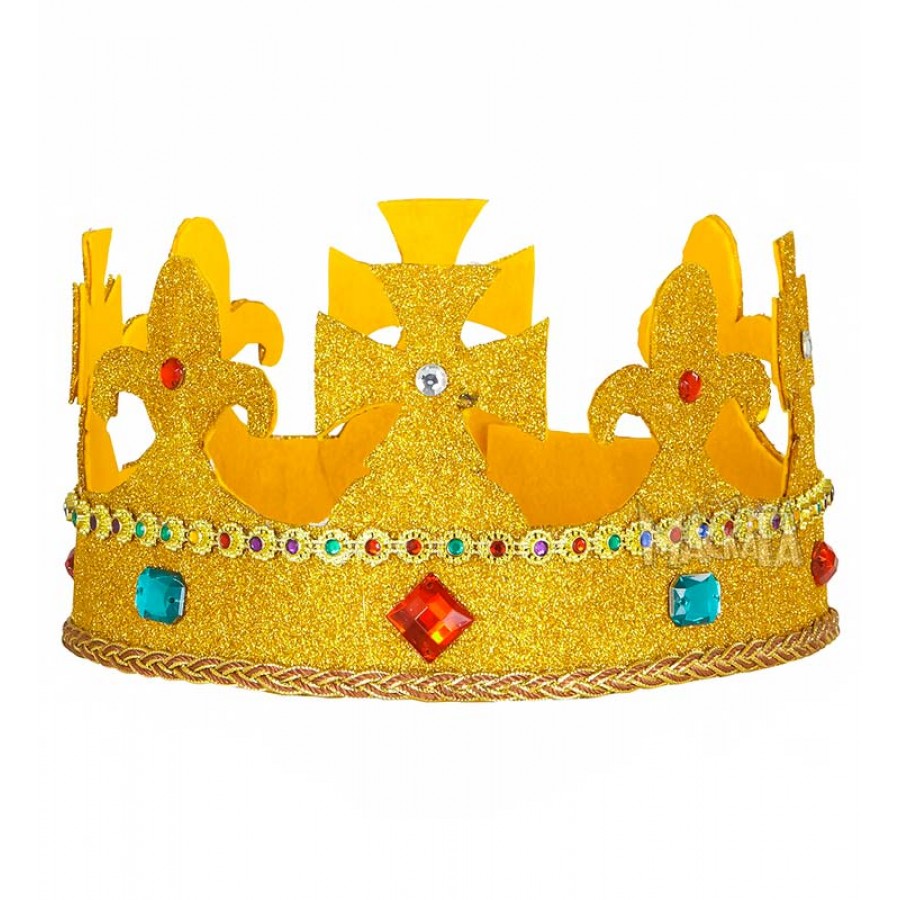 Карнавална бляскава кралска корона 9086F