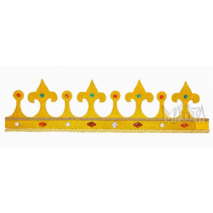 Карнавална бляскава кралска корона 9087G