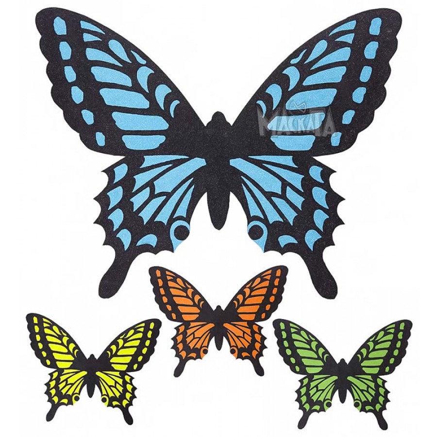Карнавални пеперудени крила 00539