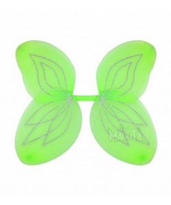 Карнавални пеперудени крила в зелен цвят 86413