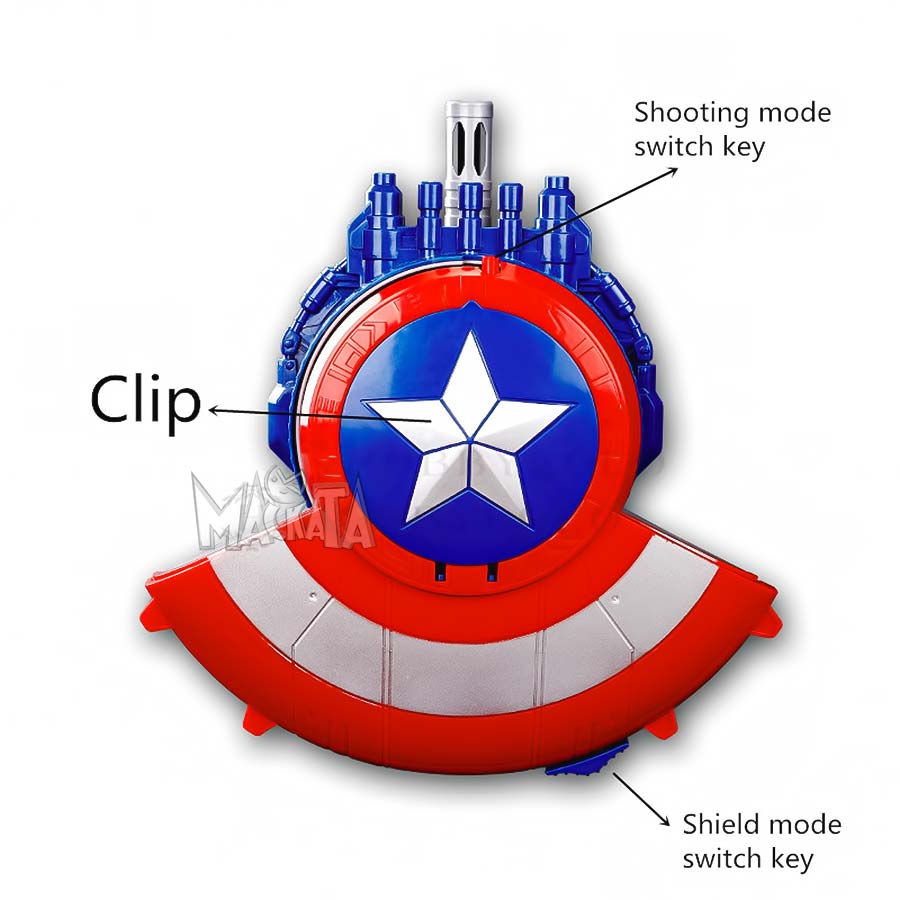 Бластер Avengers - щит на Капитан Америка