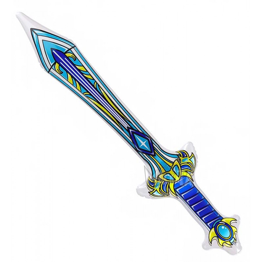 Рицарски меч в син цвят 04821