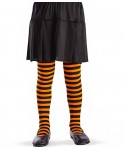 Хелоуин чорапогащник в оранжев цвят 03864