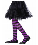 Карнавални чорапогащи в лилав цвят 22081