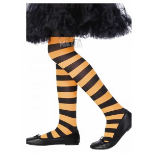 Карнавални чорапогащи в оранжев цвят 22079