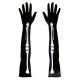 Карнавални ръкавици - Скелет 9381G