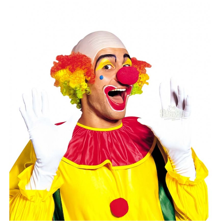 Карнавална клоунска перука 8389C