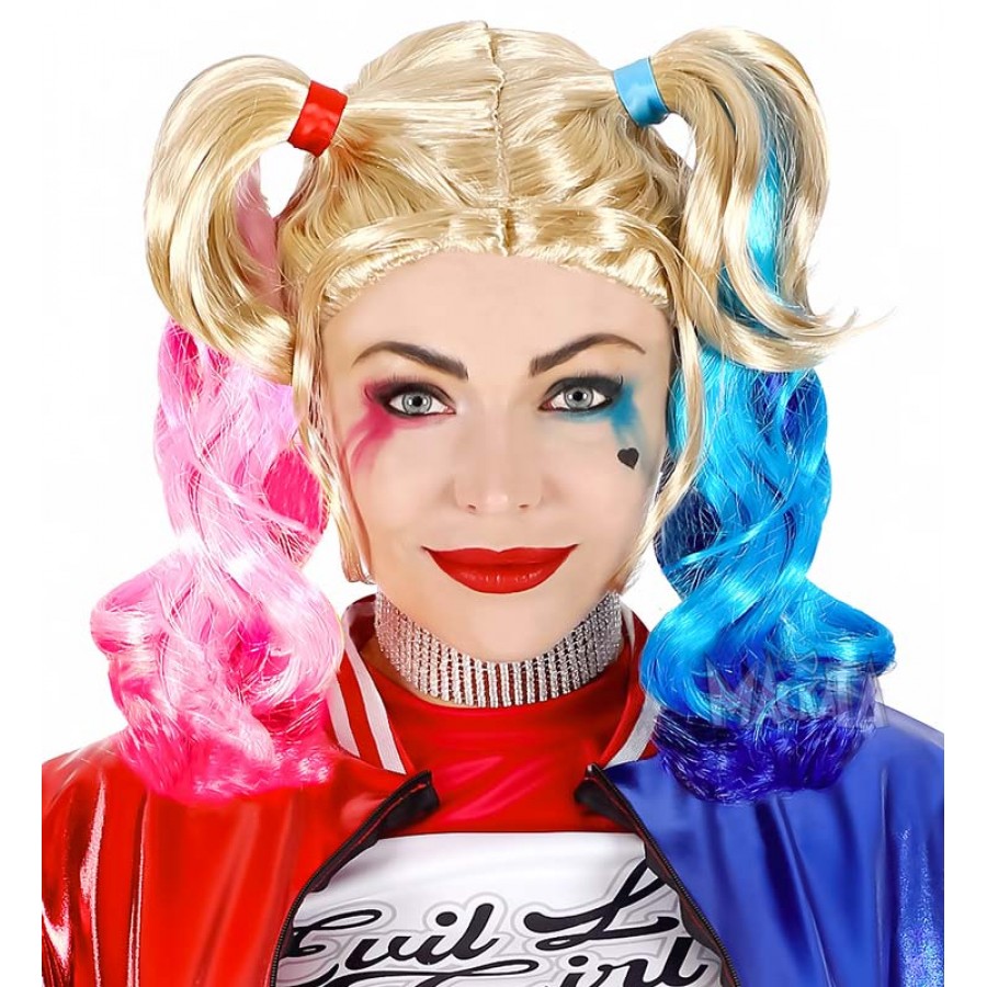 Карнавална перука - Harley Quinn 46926