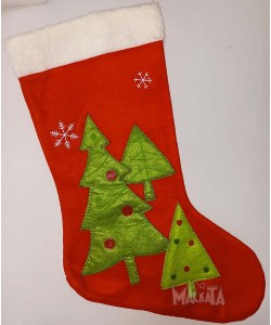 Коледен чорап - Елхички