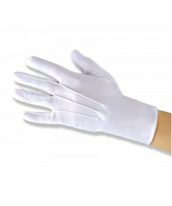 Къси бели ръкавици 03224