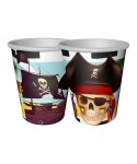 Парти чашки за пиратско парти 8бр