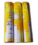 Пакет димки джъмбо в жълт цвят 3бр