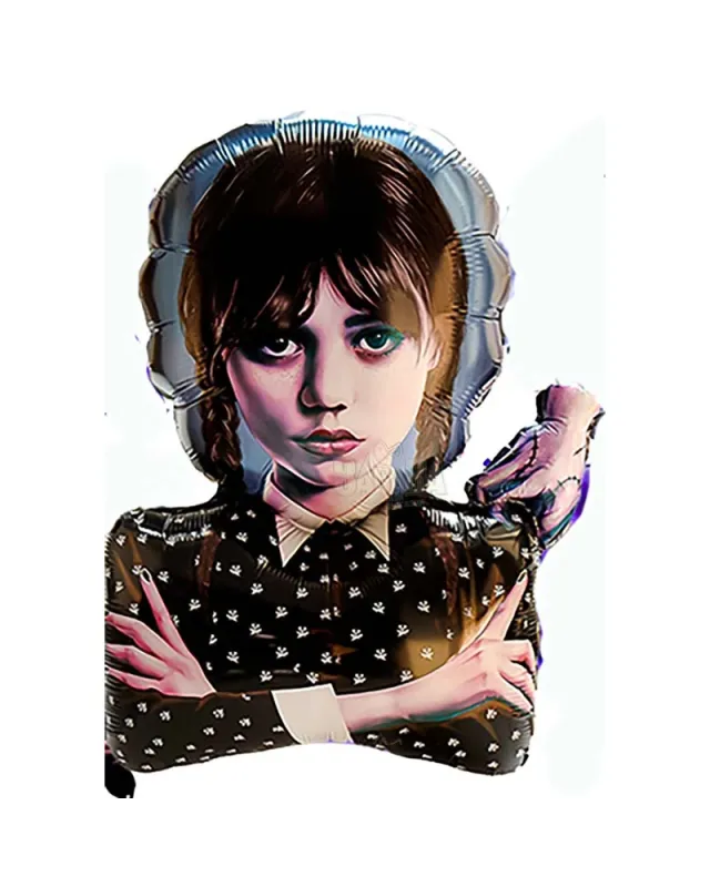 комплект wednesday addams с костюм и декорации