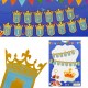 Парти банер Happi Birthday с коронки 56377-2 Парти банер Happi Birthday с коронки 56377-2