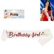 Парти лента - Birthday girl 56475 Парти лента - Birthday girl 56475