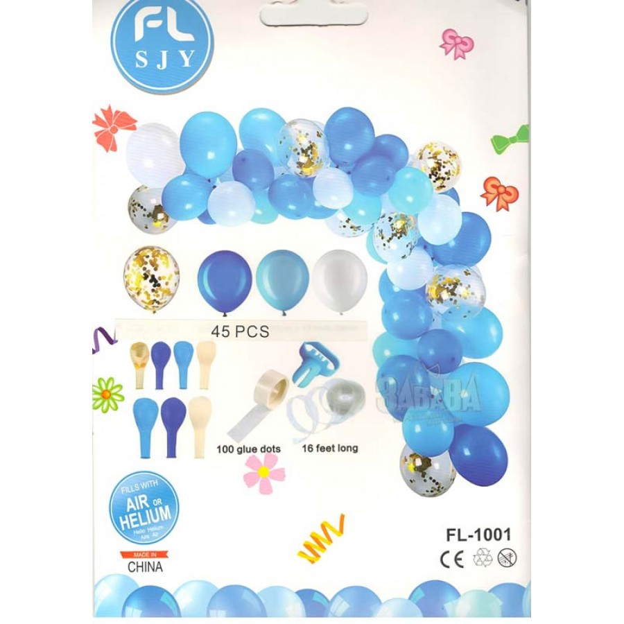 Комплект за арка от балони 45бр 004