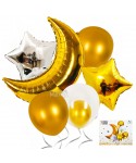 Парти сет от балони в цвят старо злато - 7 бр 54315
