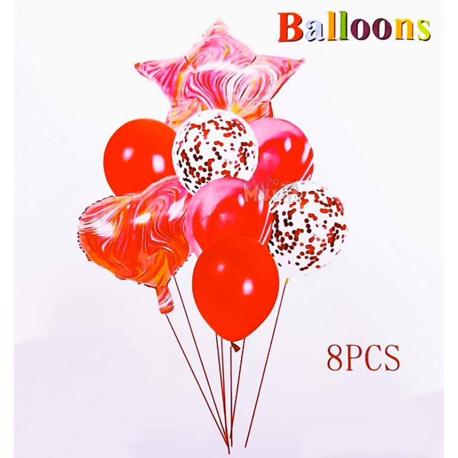 Парти сет от балони 8бр 19881