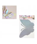 Комплект 3D пеперуди за декорация 6бр 55953-1
