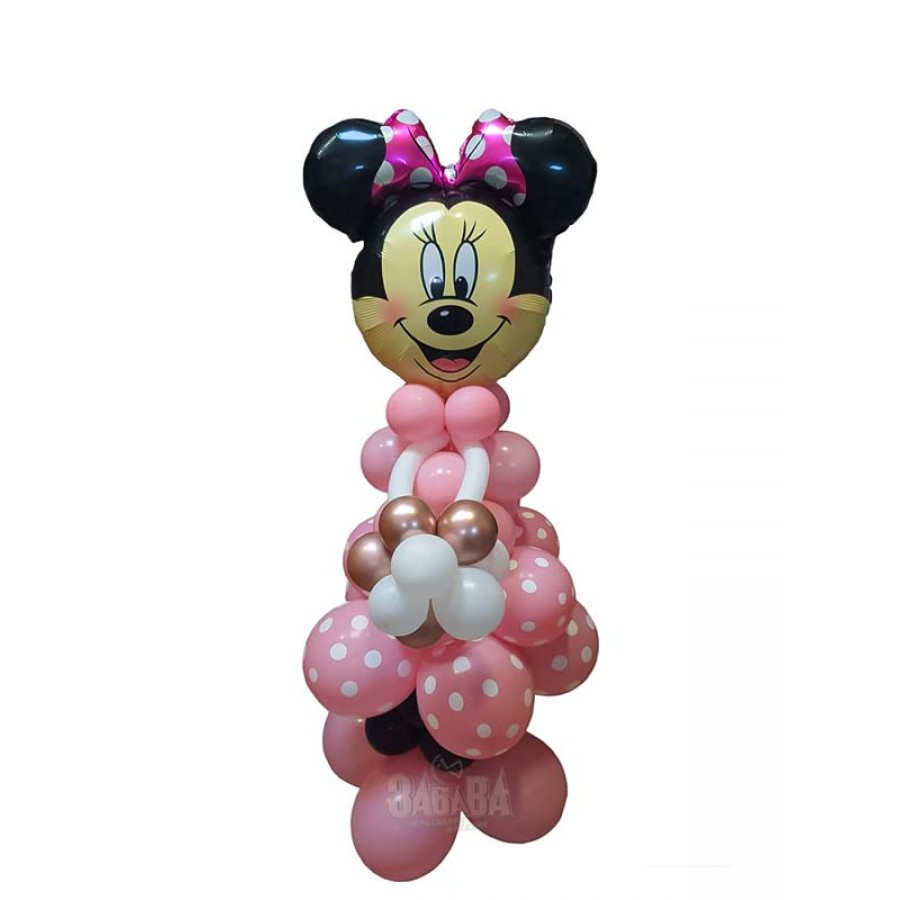 Комплект за украса от балони - Фигурка Мини Маус