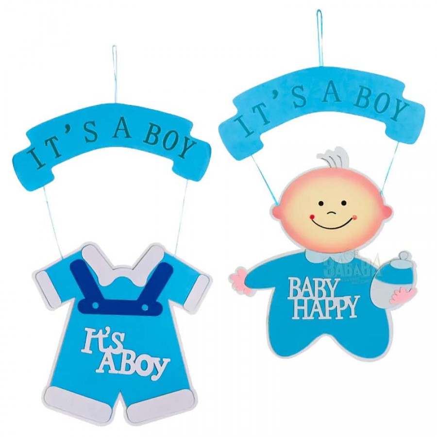 Материали за декорация на бебешко парти It`s a boy 84518