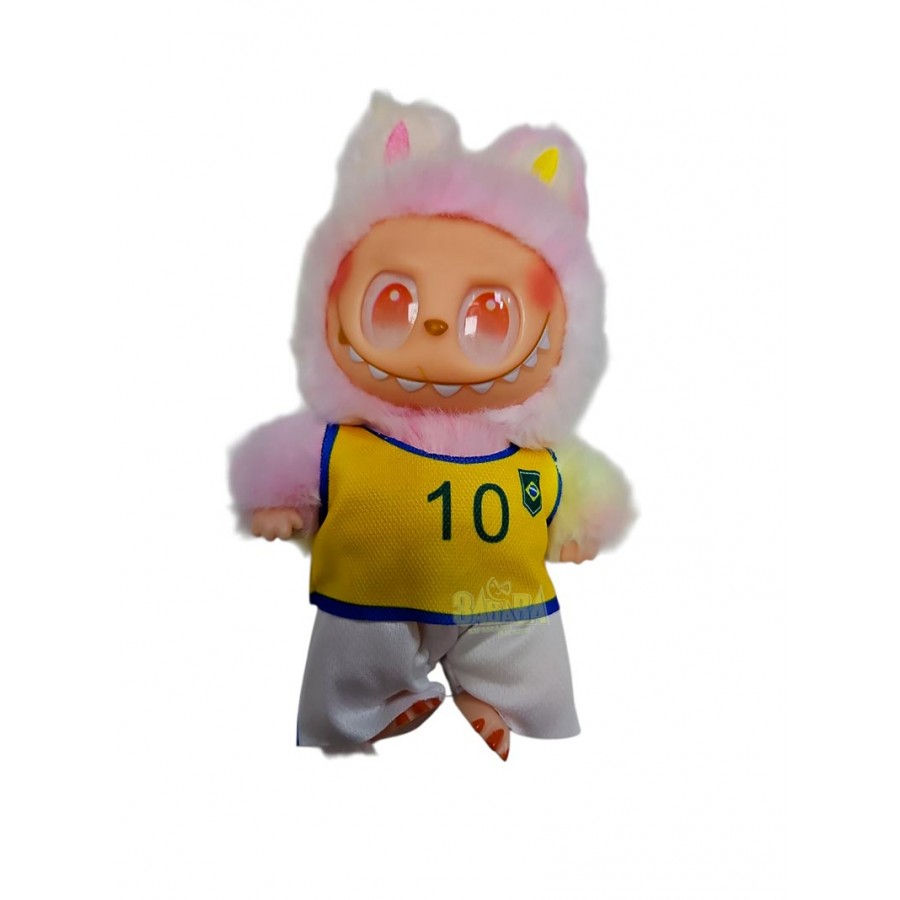 Плюшена играчка Labubu с дрехи Плюшена играчка Labubu с дрехи