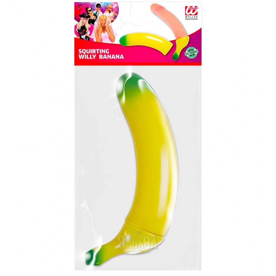 Забавен артикул - Пръскащ пенис в банан 9639N