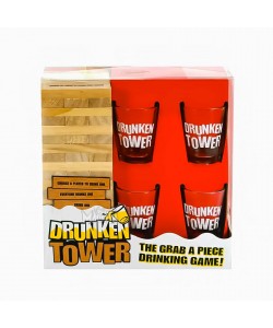 Настолна игра дженга с шотове - Drunken tower